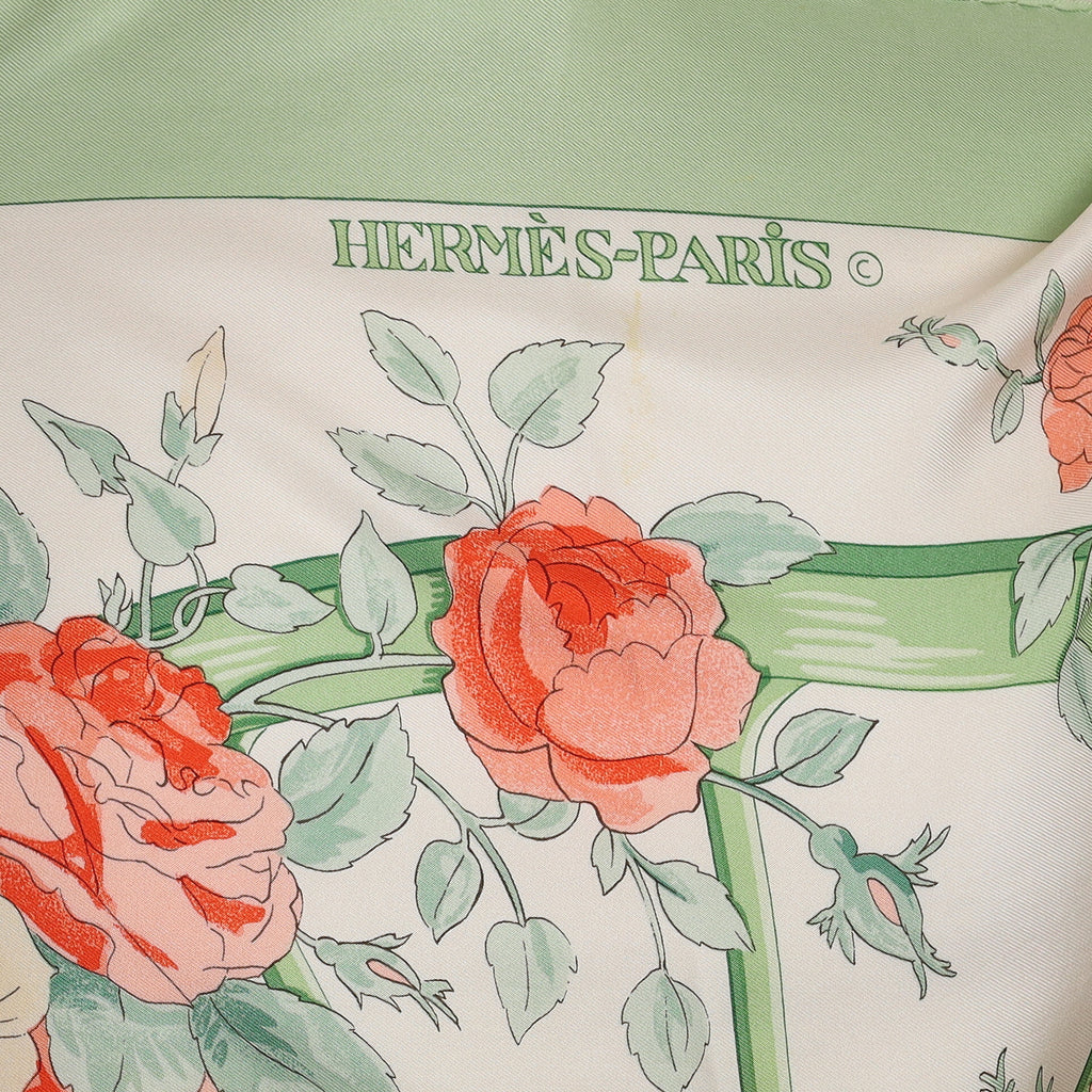 Hermès Romantique Silk Scarf