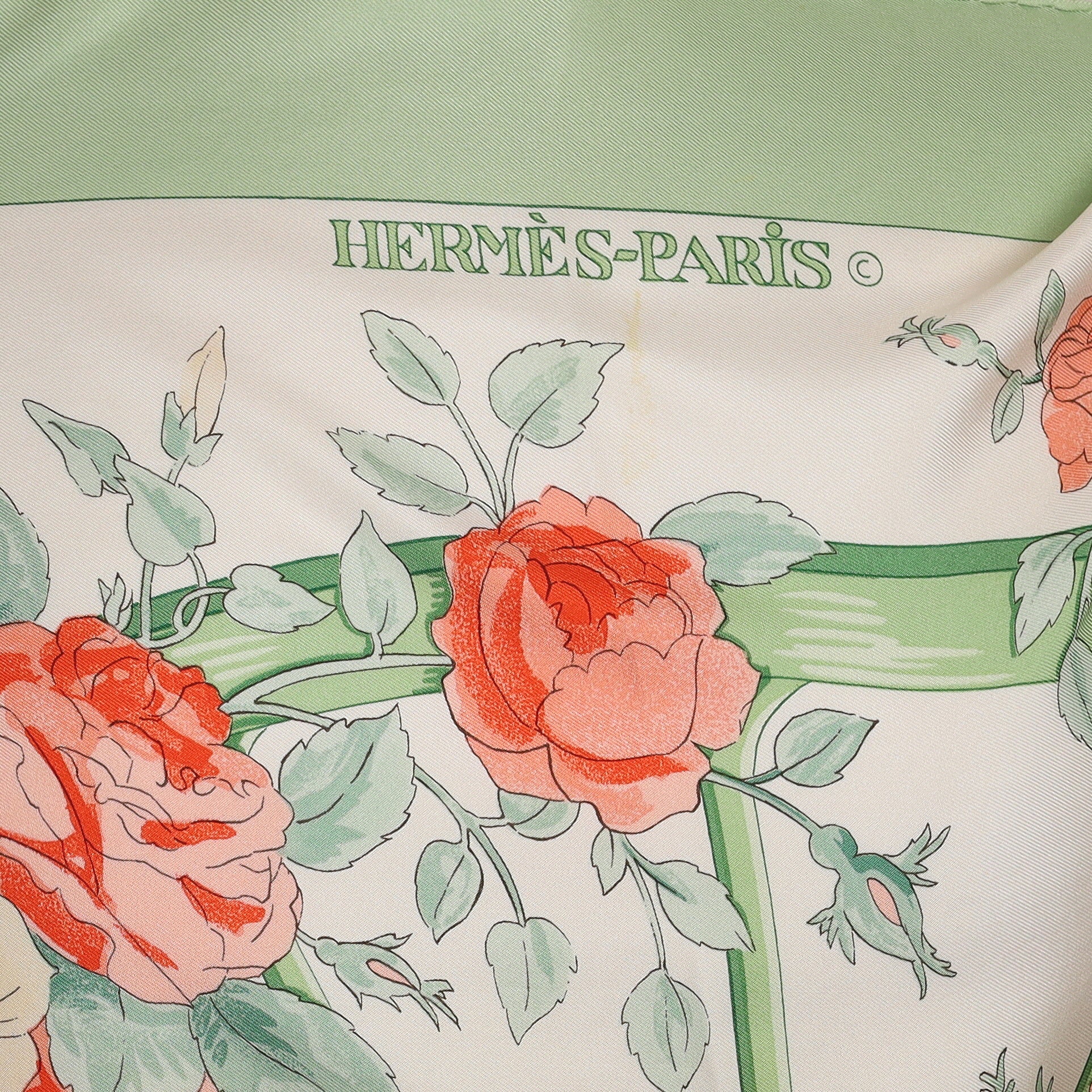 Hermès Romantique Silk Scarf