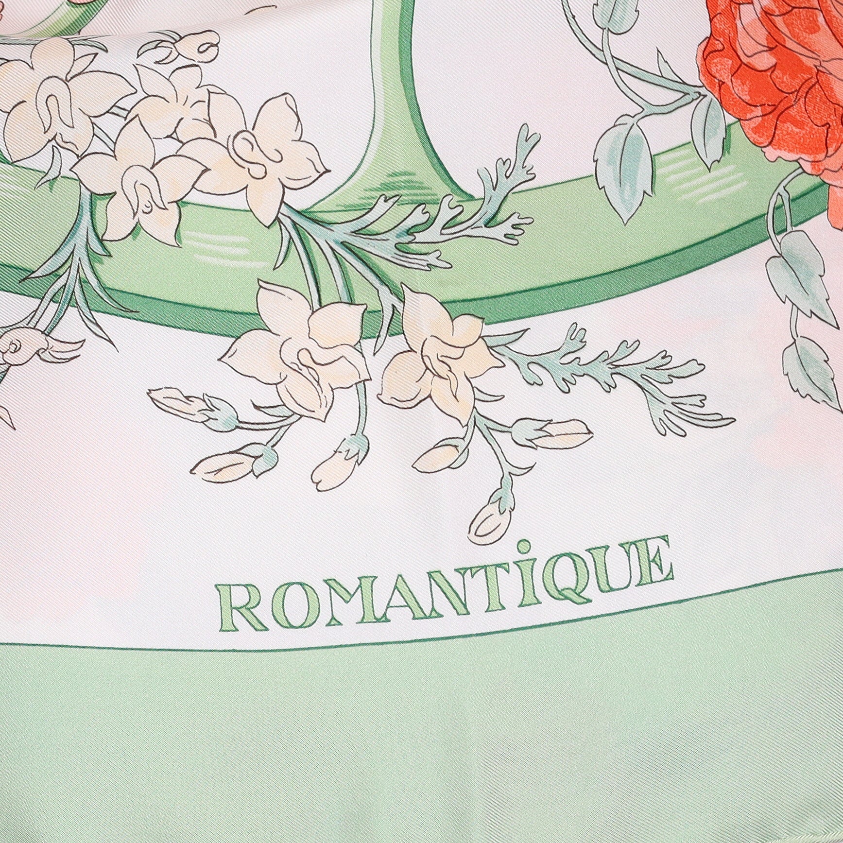 Hermès Romantique Silk Scarf