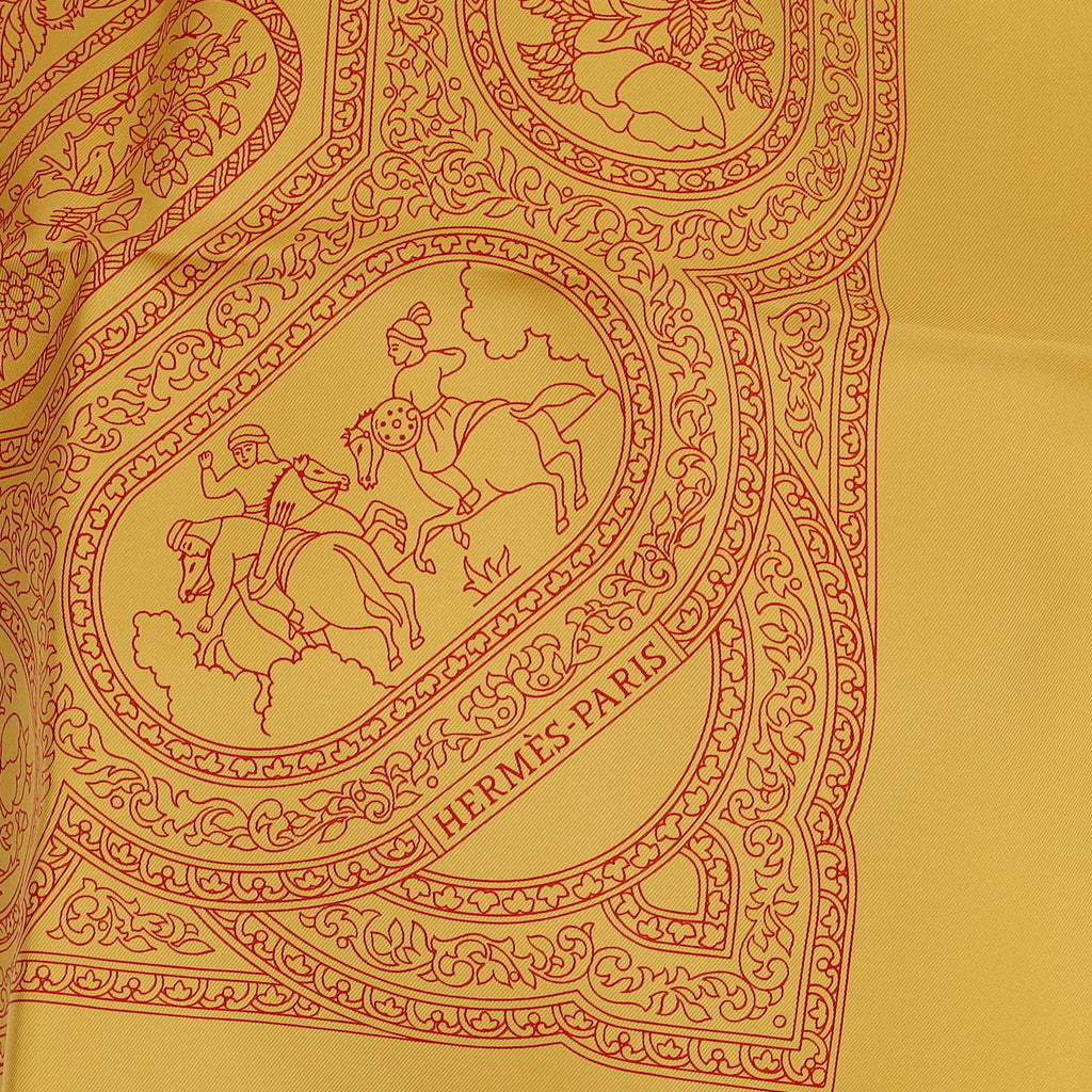 Brand New Boxed Hermès Qalamdan Silk Scarf Quite Rare