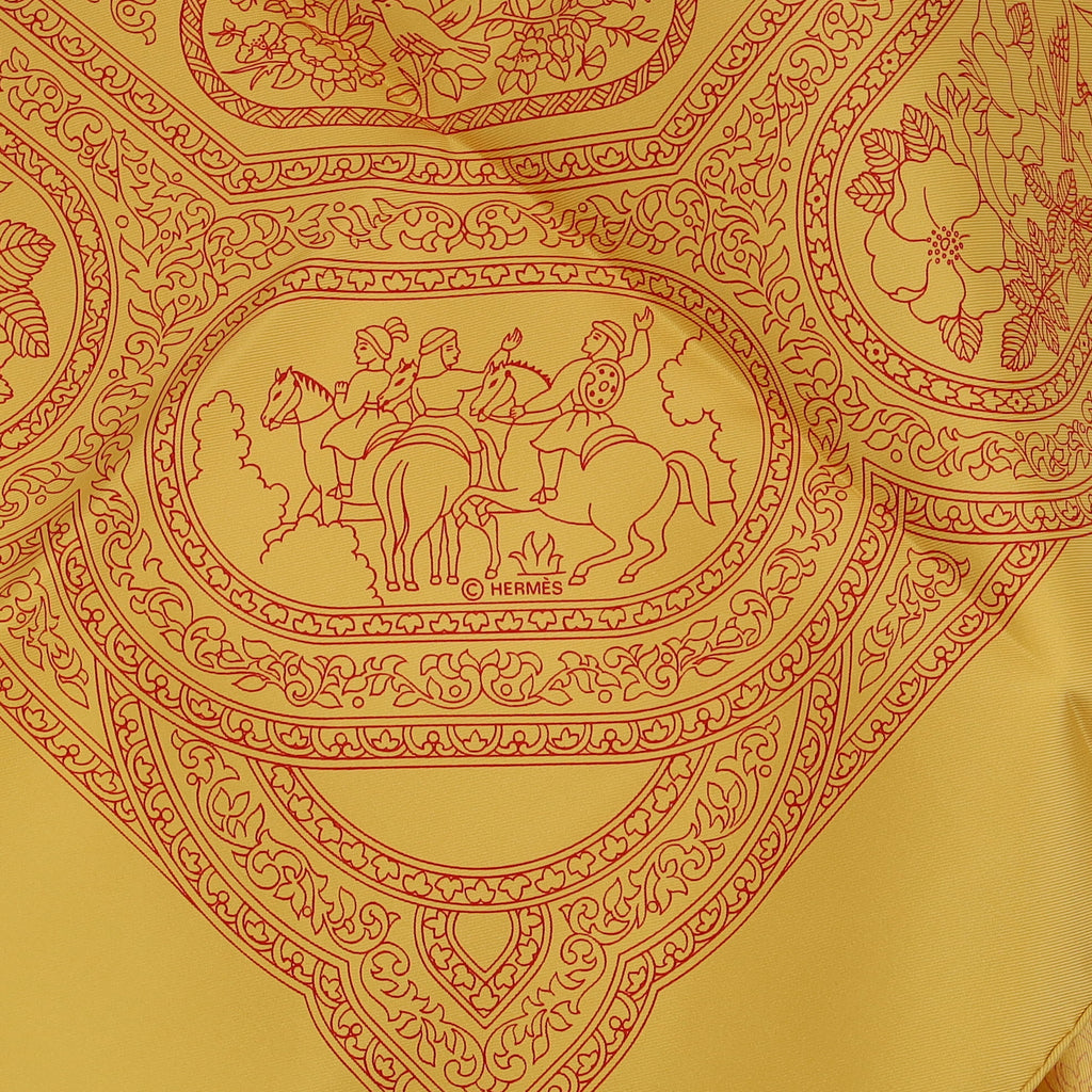 Brand New Boxed Hermès Qalamdan Silk Scarf Quite Rare