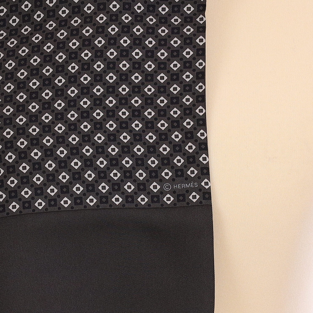 Brand New Boxed Hermès Two Sided Long Silk Scarf
