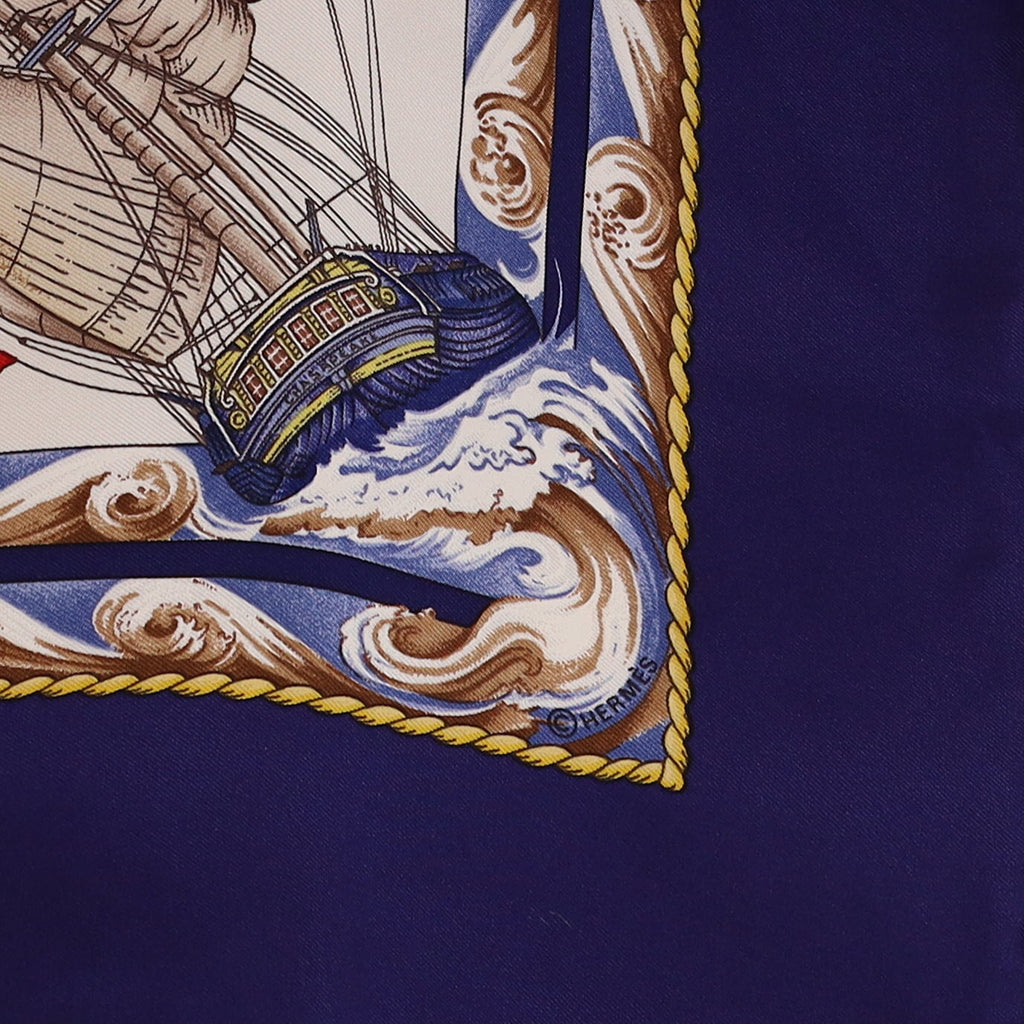 Pristine Boxed Hermès Vive le Vent Silk Scarf Quite Rare