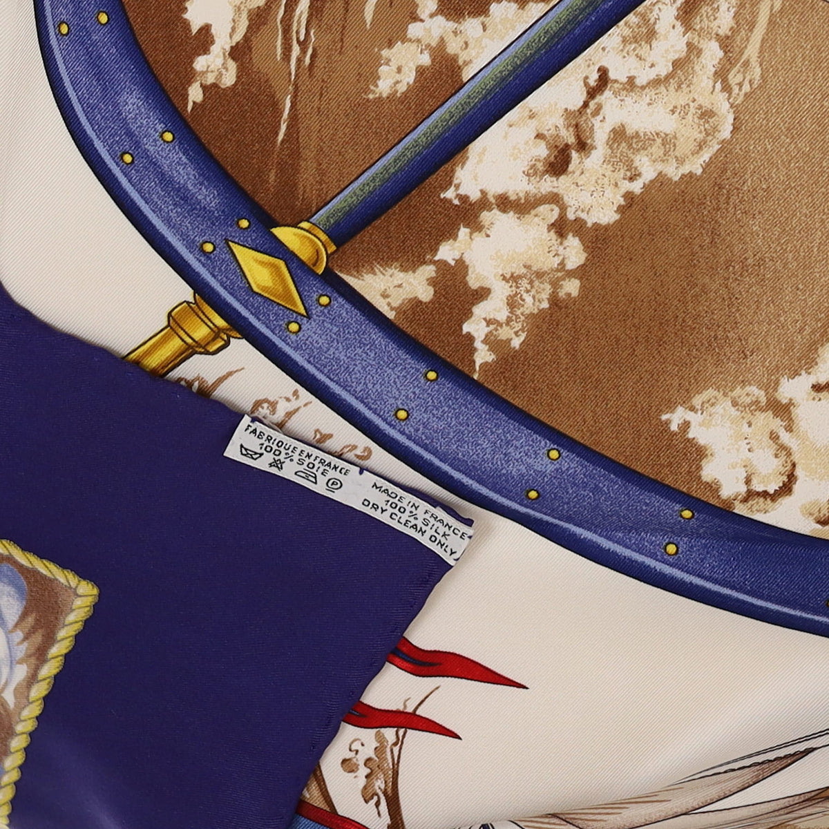 Pristine Boxed Hermès Vive le Vent Silk Scarf Quite Rare