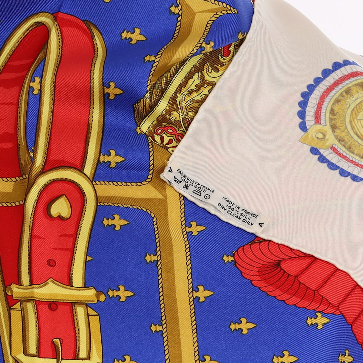 Pristine Boxed Hermès Selles a Housse Silk Scarf Quite Rare