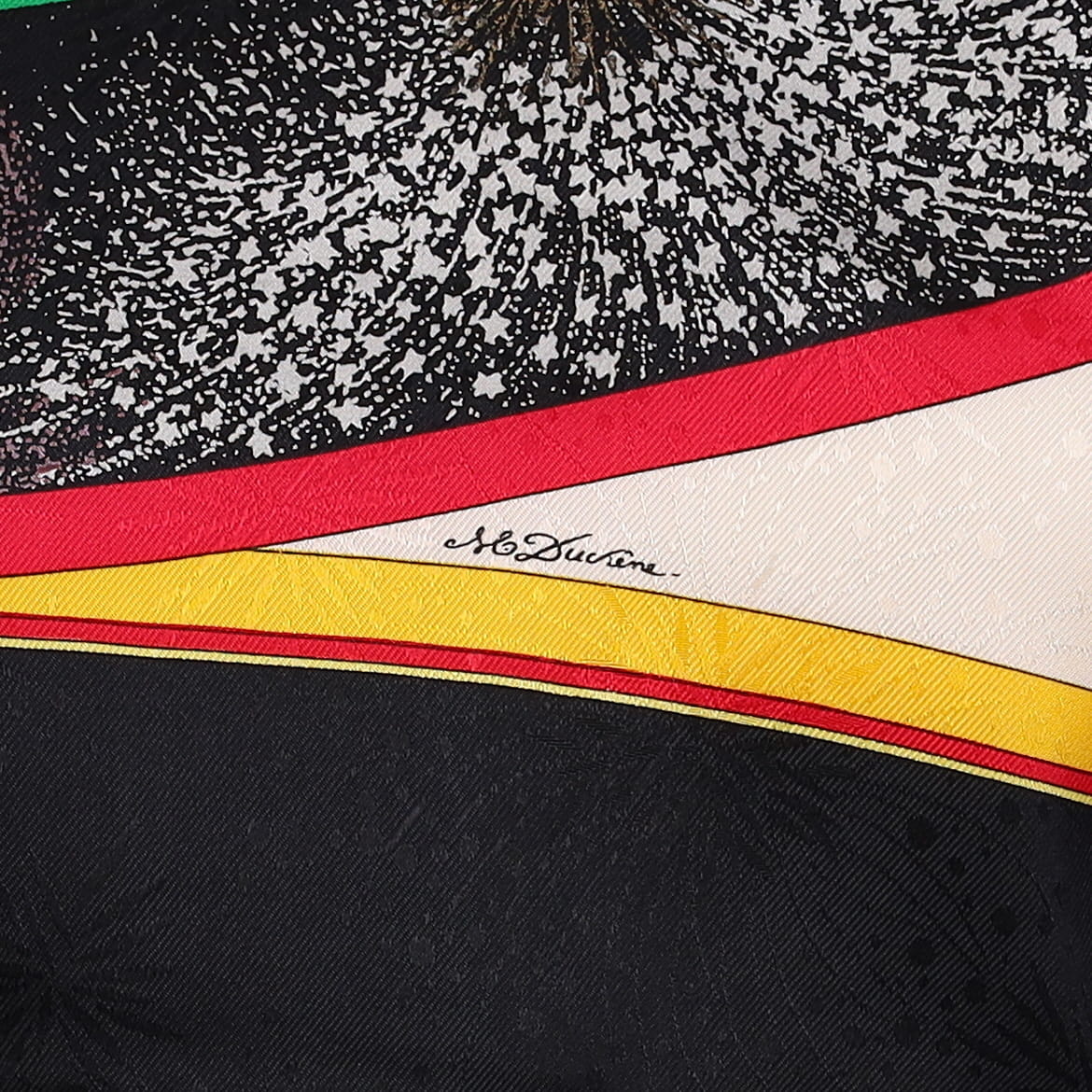 Brand New Boxed Hermès Feux D'Artifice Silk Scarf