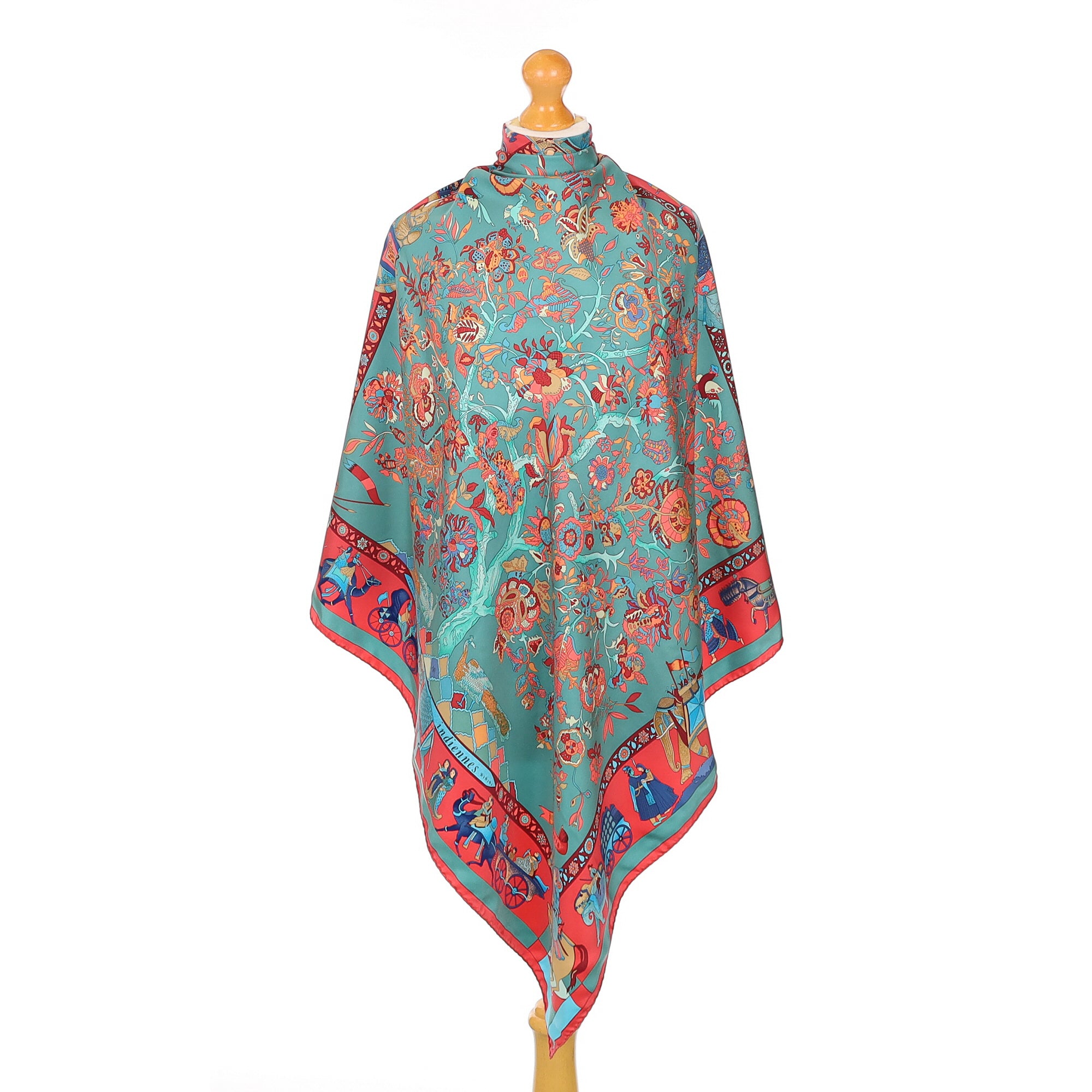 Hermès Fantaisies Indiennes Silk Scarf