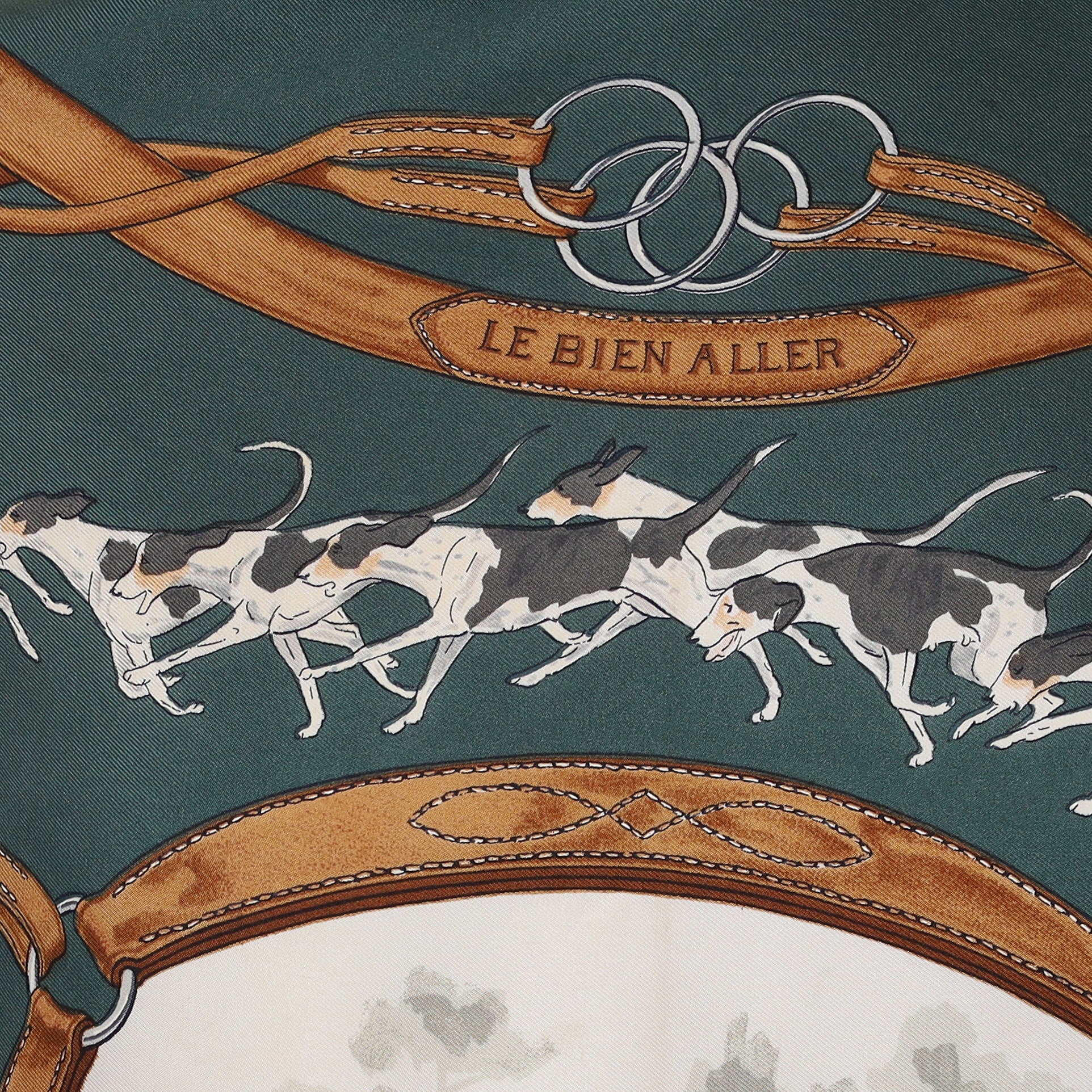 Hermès Le Bien Aller Silk Scarf