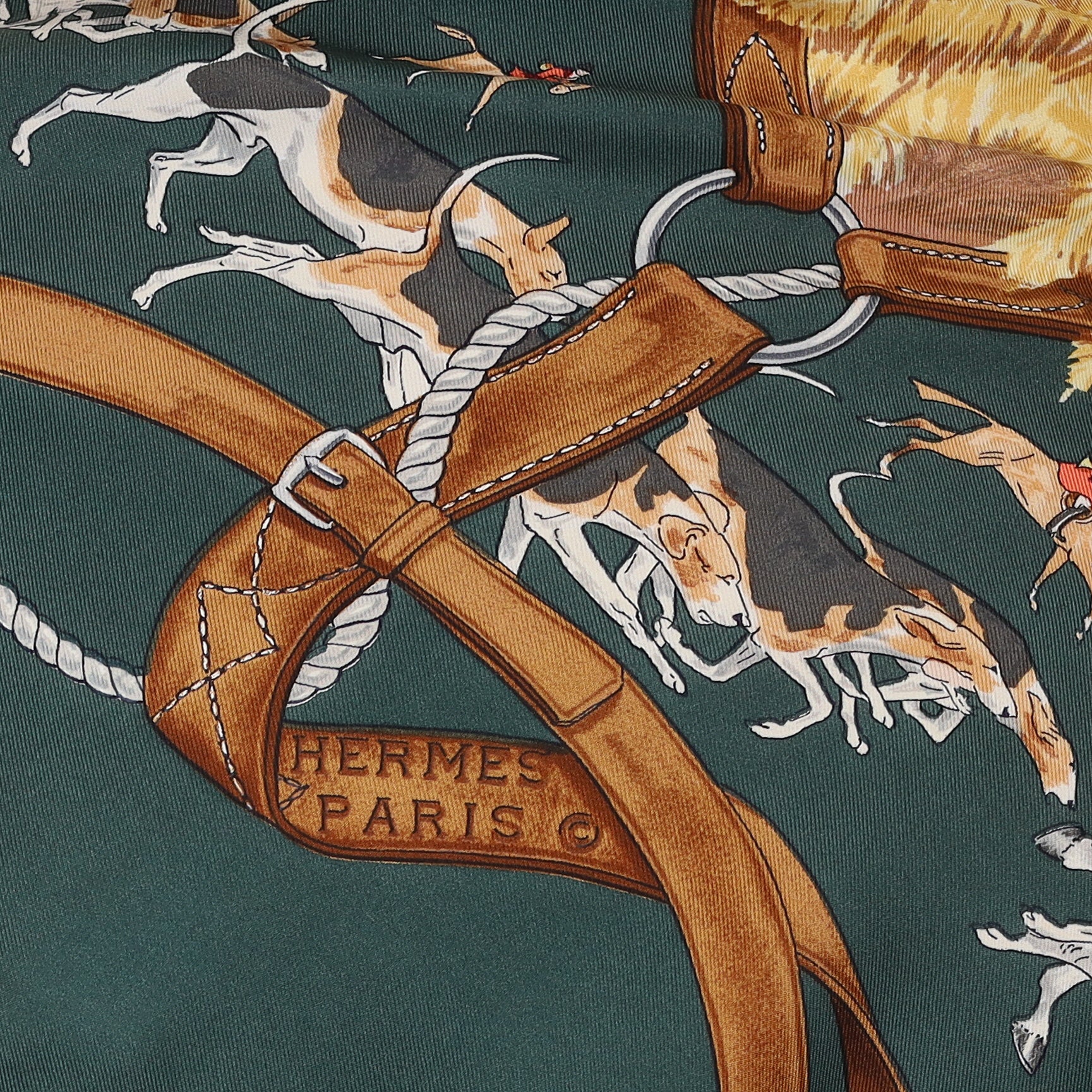 Hermès Le Bien Aller Silk Scarf