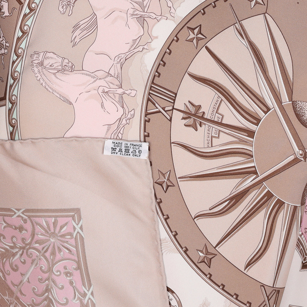 Hermès Pour Vacheron Constantin Silk Scarf Very Rare