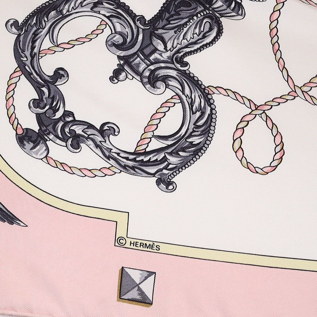 Hermès Les Clefs Silk Scarf