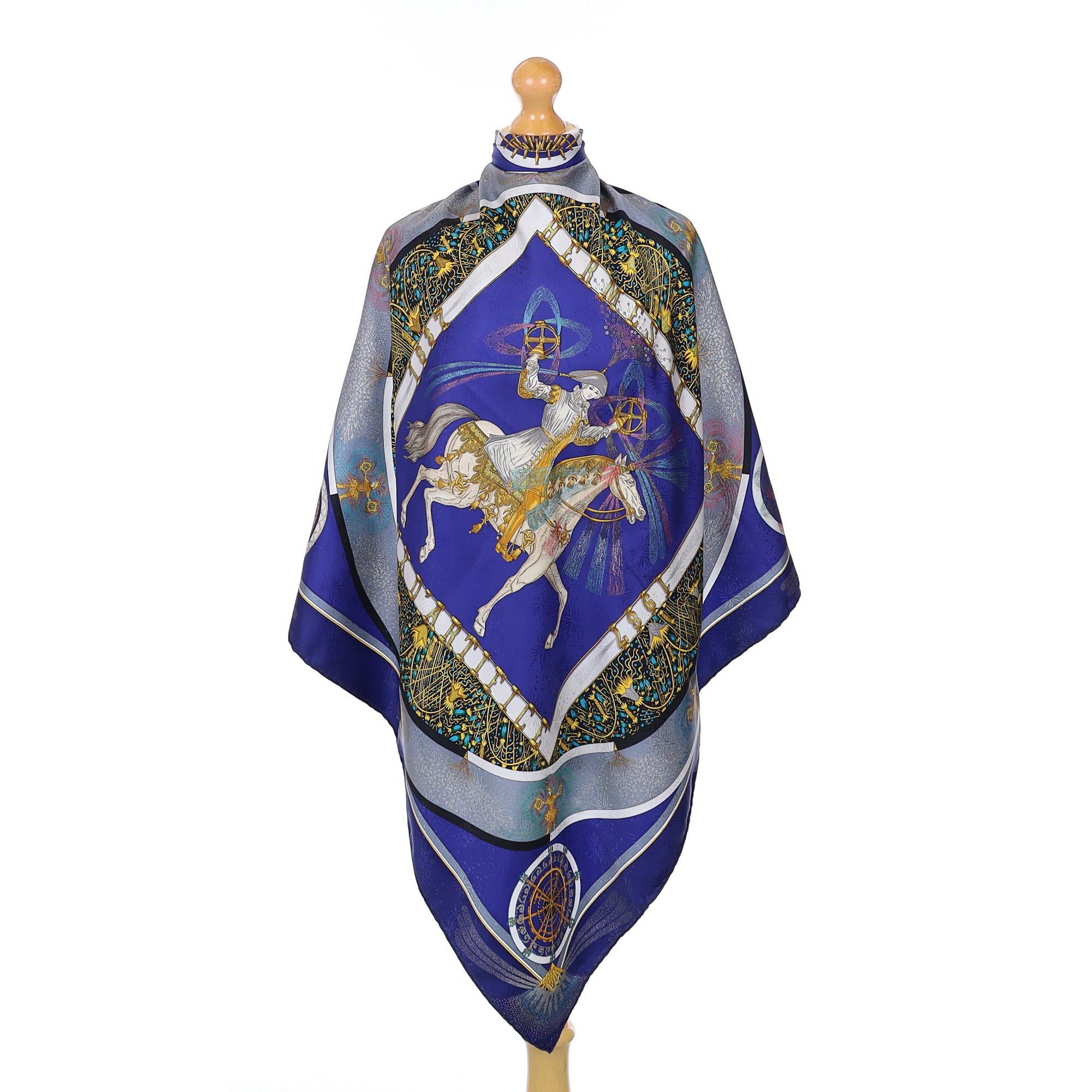 Hermès Feux d'artifice Silk Scarf