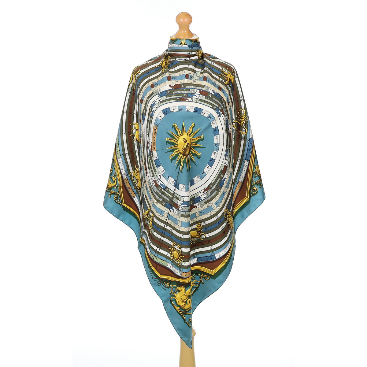 Hermès Dies et Hore Silk Scarf