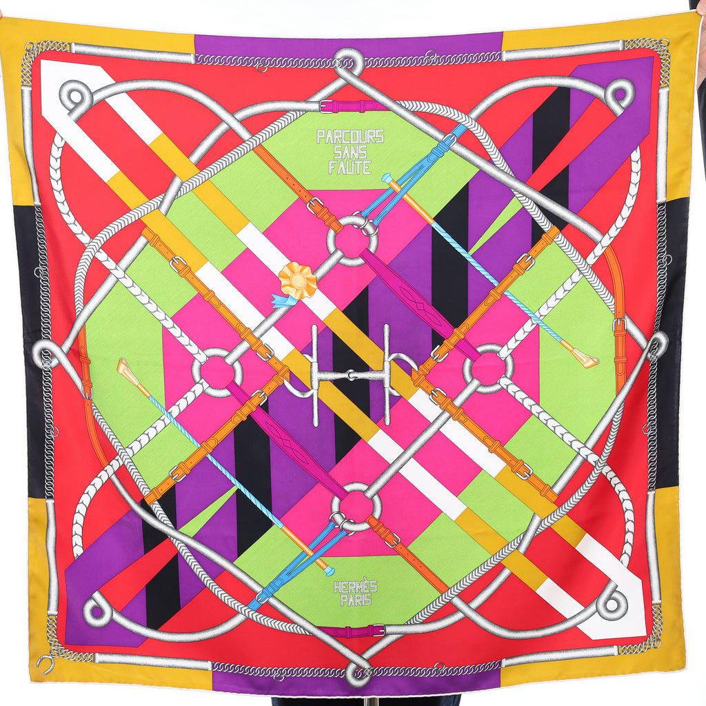 Hermès Parcours Sans Faute Silk Scarf