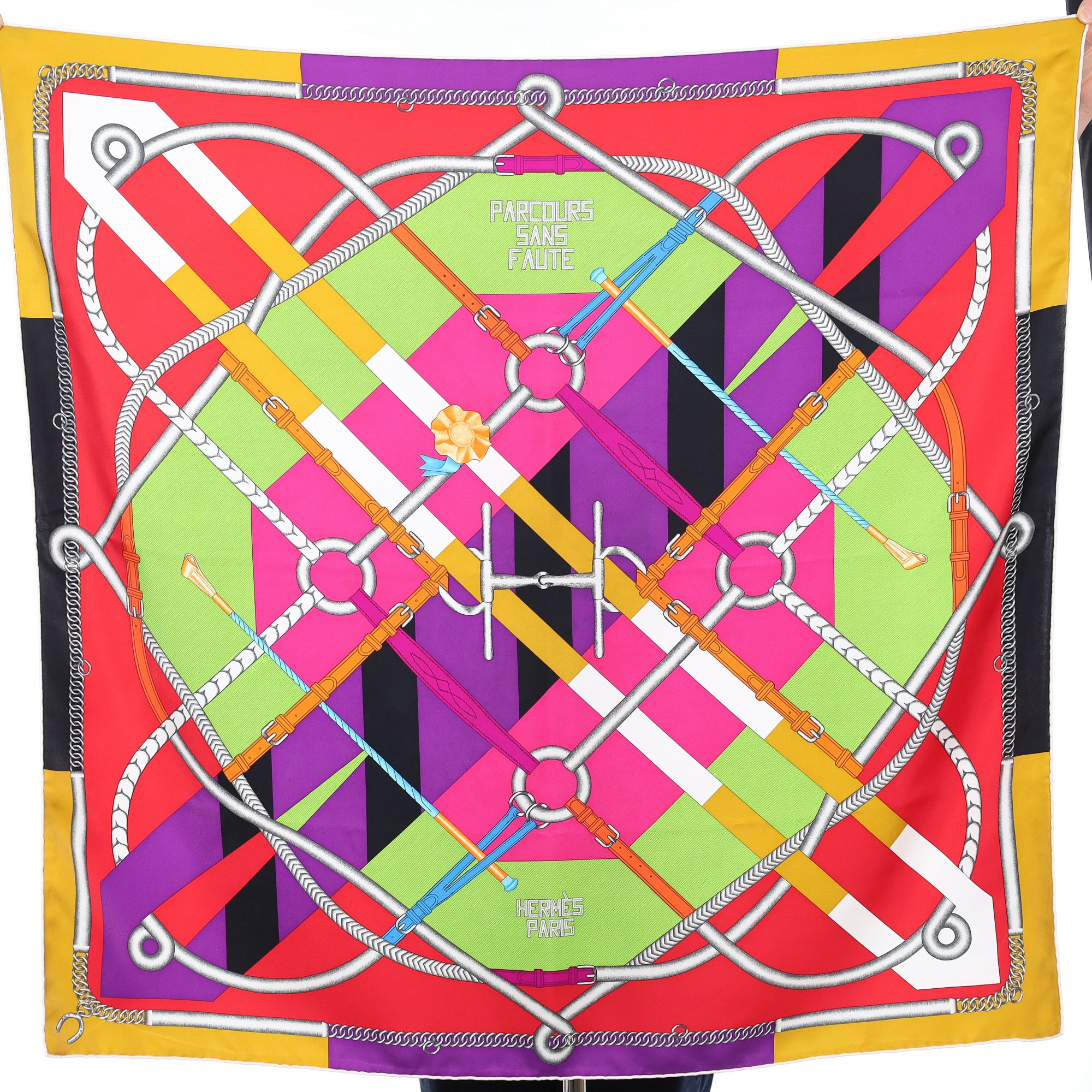 Hermès Parcours Sans Faute Silk Scarf
