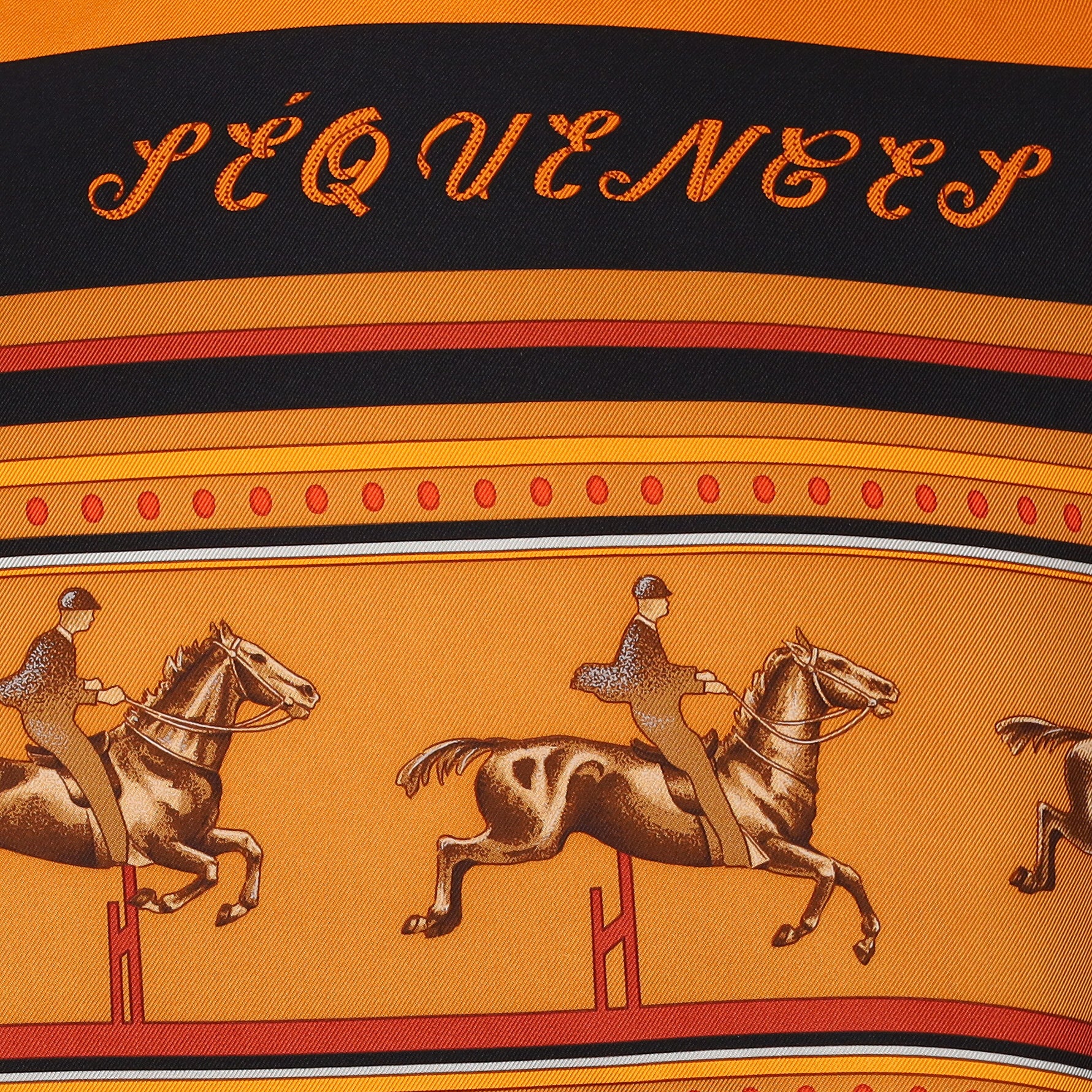 Hermès Séquences Silk Scarf Quite Rare