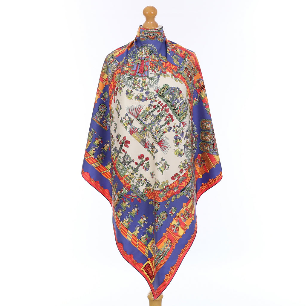 Astres et Soleils Hermès Silk Scarf Quire Rare