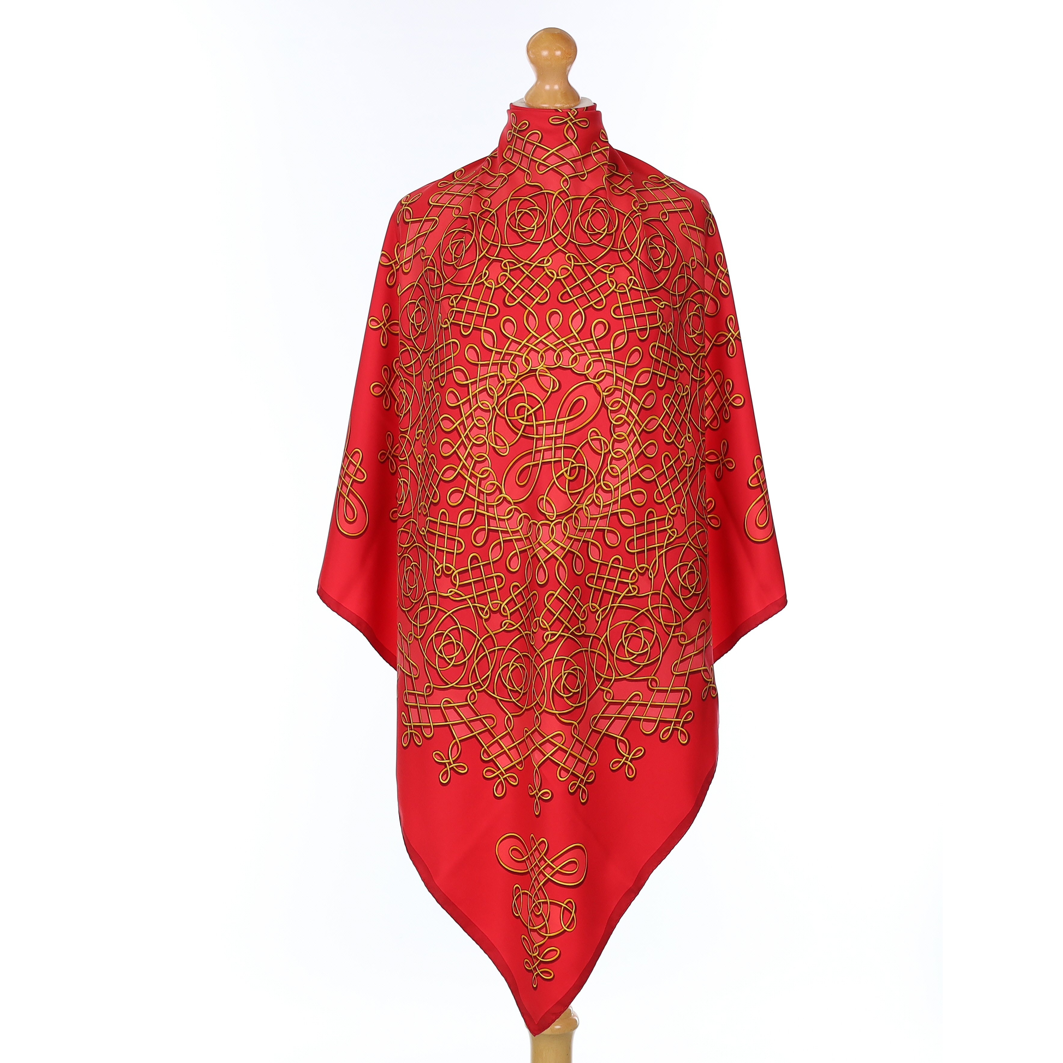 Hermès Vinci Silk Scarf