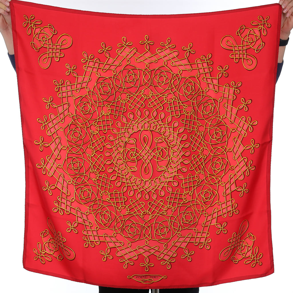 Hermès Vinci Silk Scarf