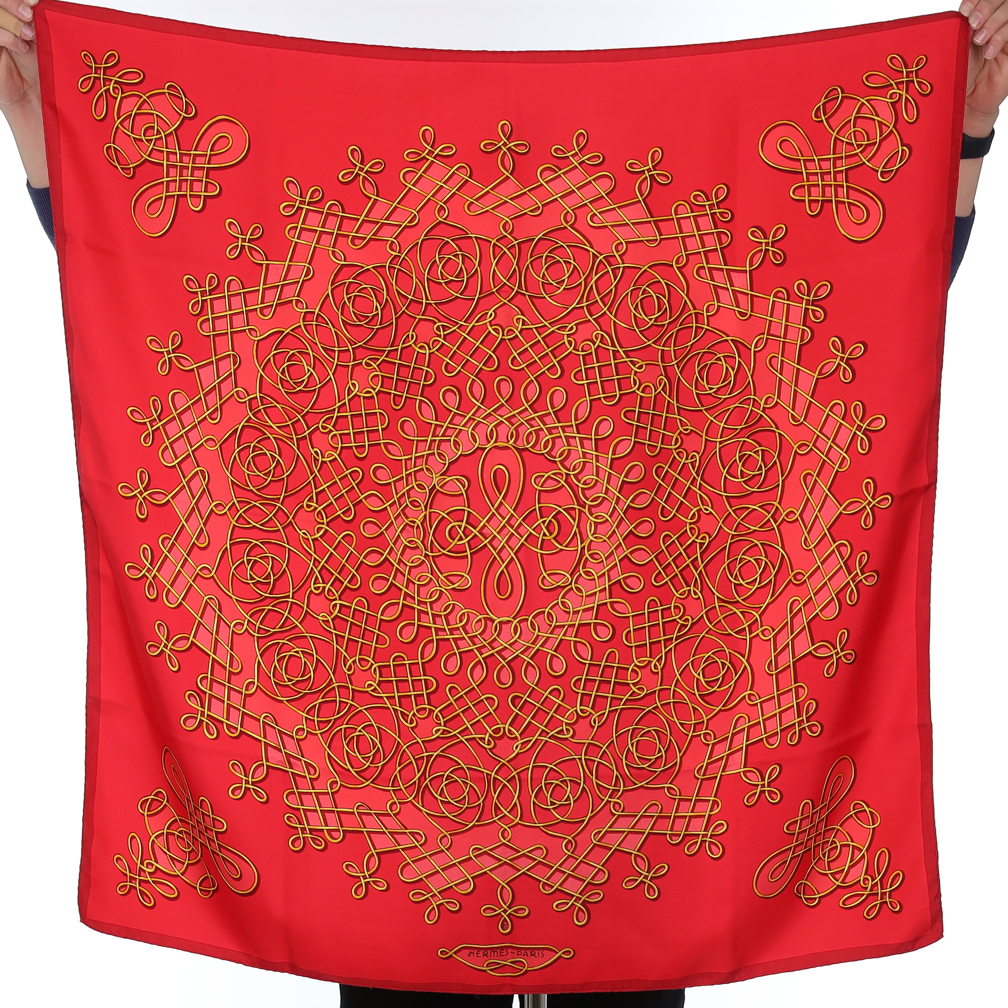 Hermès Vinci Silk Scarf
