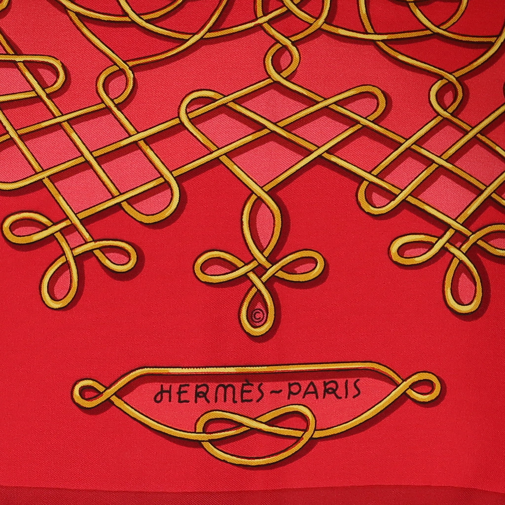 Hermès Vinci Silk Scarf