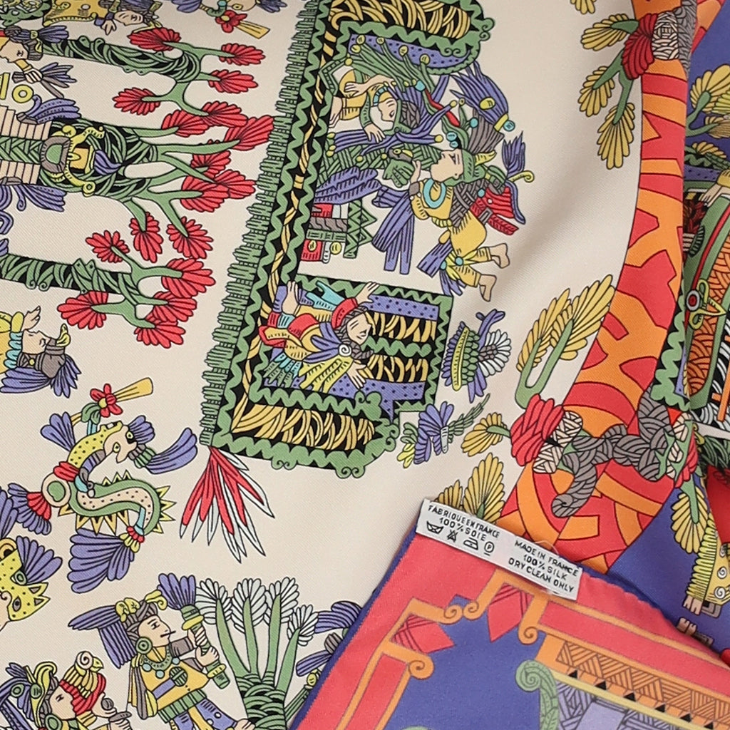 Astres et Soleils Hermès Silk Scarf Quire Rare