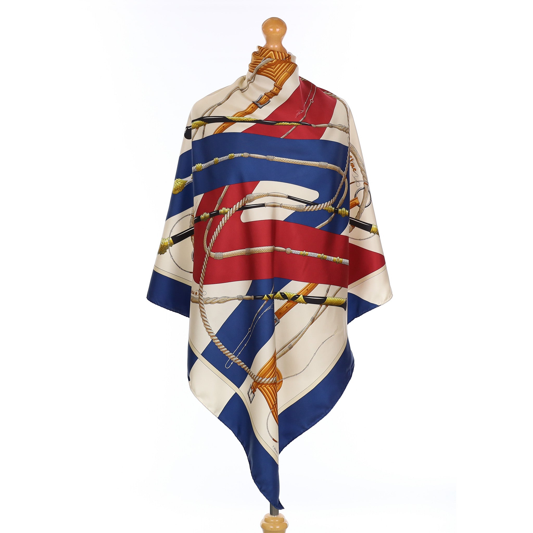 Hermès Clic-Clac Silk Scarf
