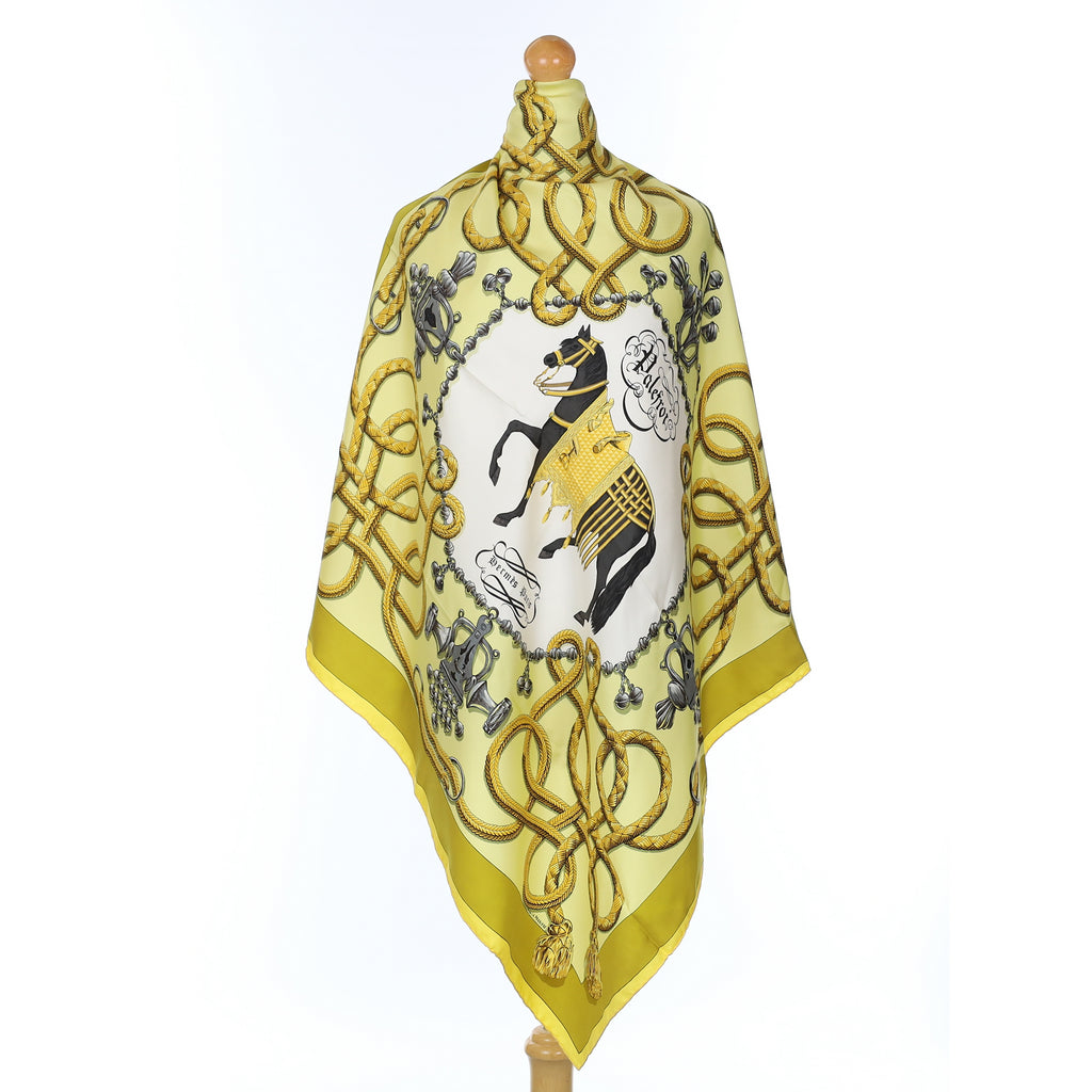 Hermès Palefrois Silk Scarf