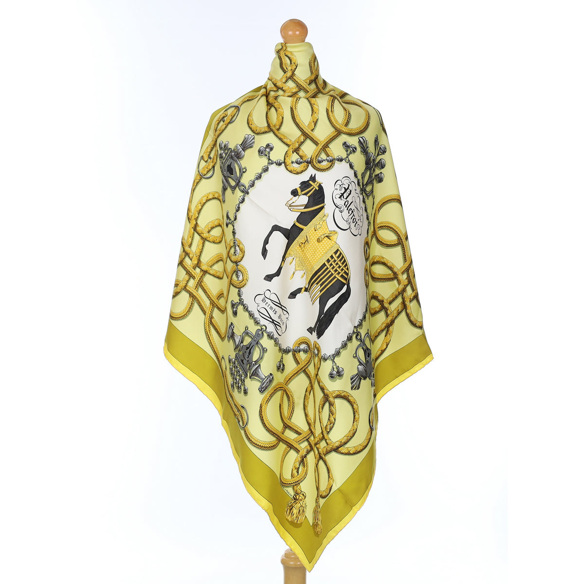 Hermès Palefrois Silk Scarf