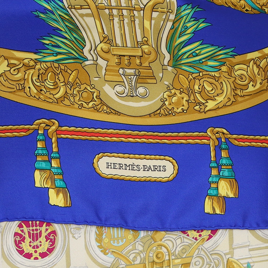Hermès Hommage a Charles Garnier Silk Scarf