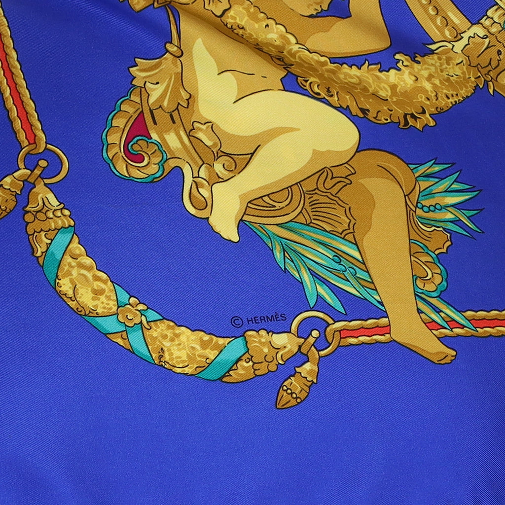 Hermès Hommage a Charles Garnier Silk Scarf