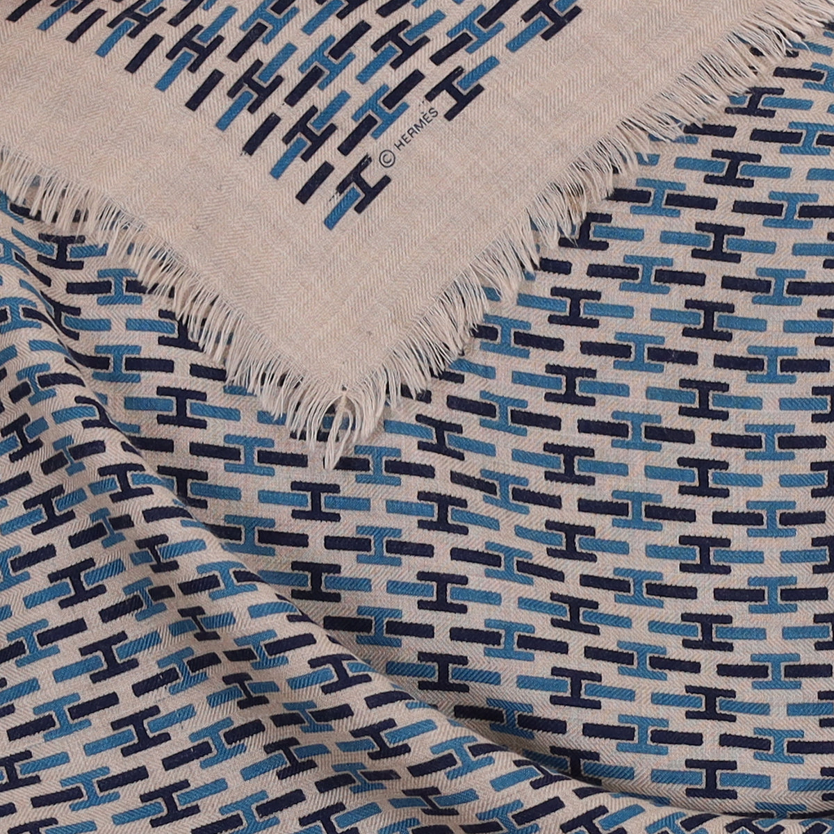 Hermès 140 Cashmere & Silk Shawl