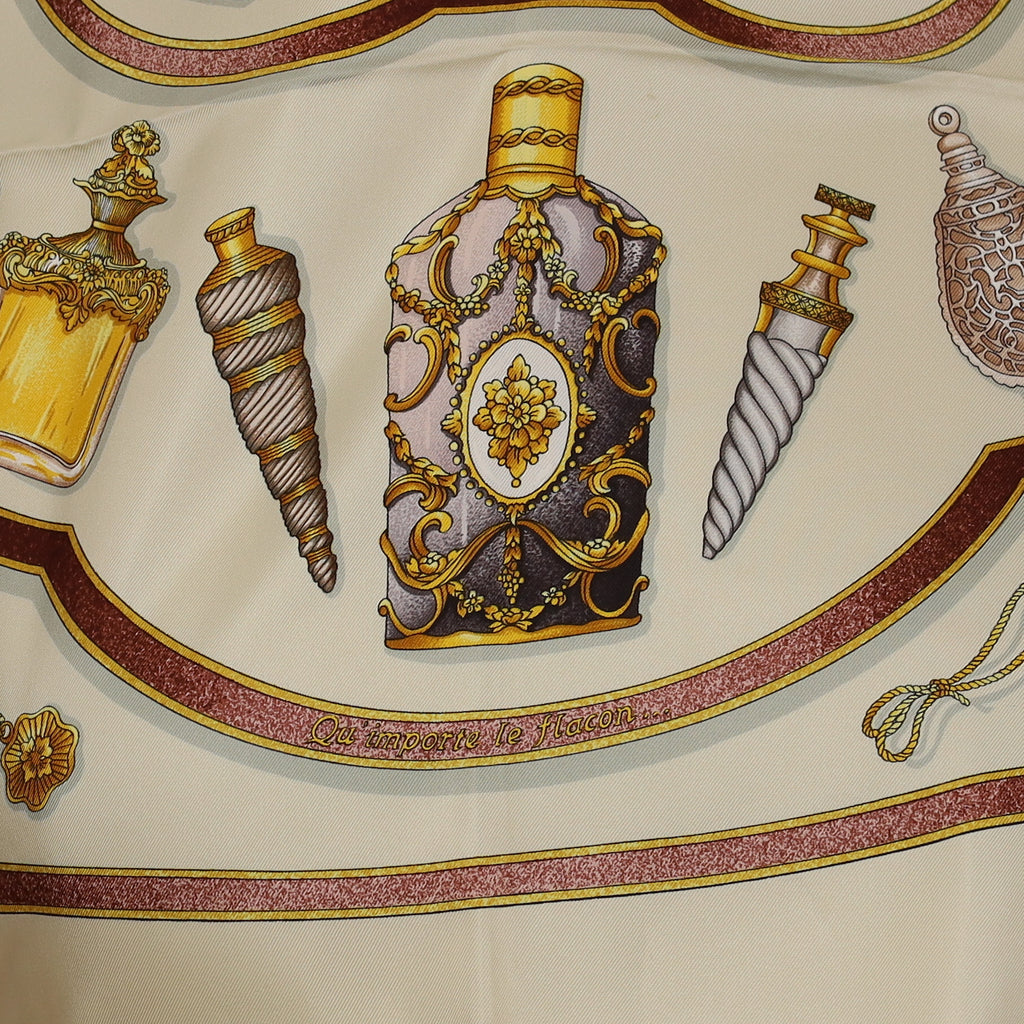 Pristine Boxed Hermès Flacons Silk Scarf