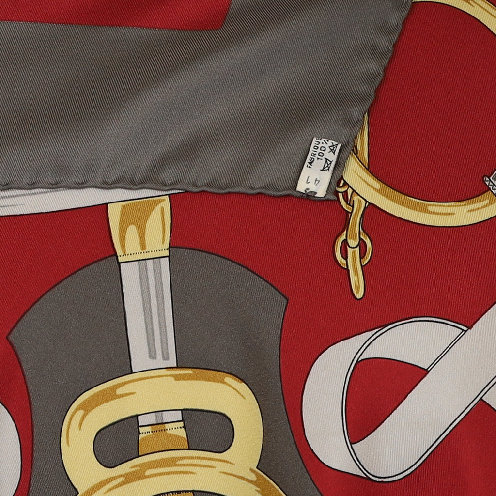 Hermès Eperon d'Or Silk Scarf