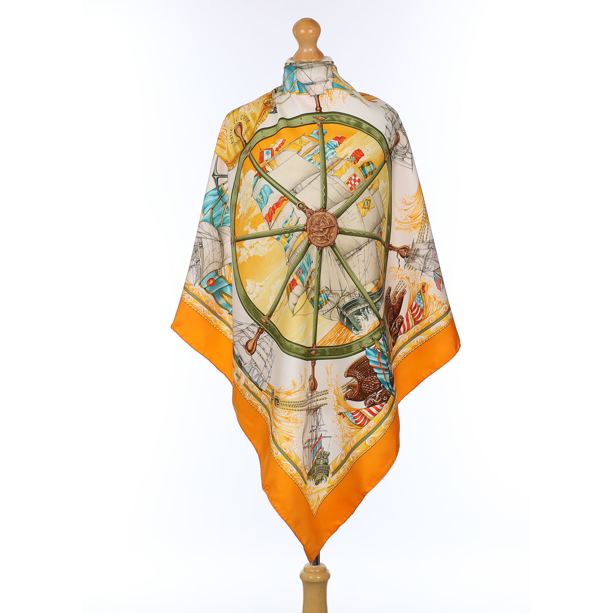 Hermès Vive le Vent Silk Scarf