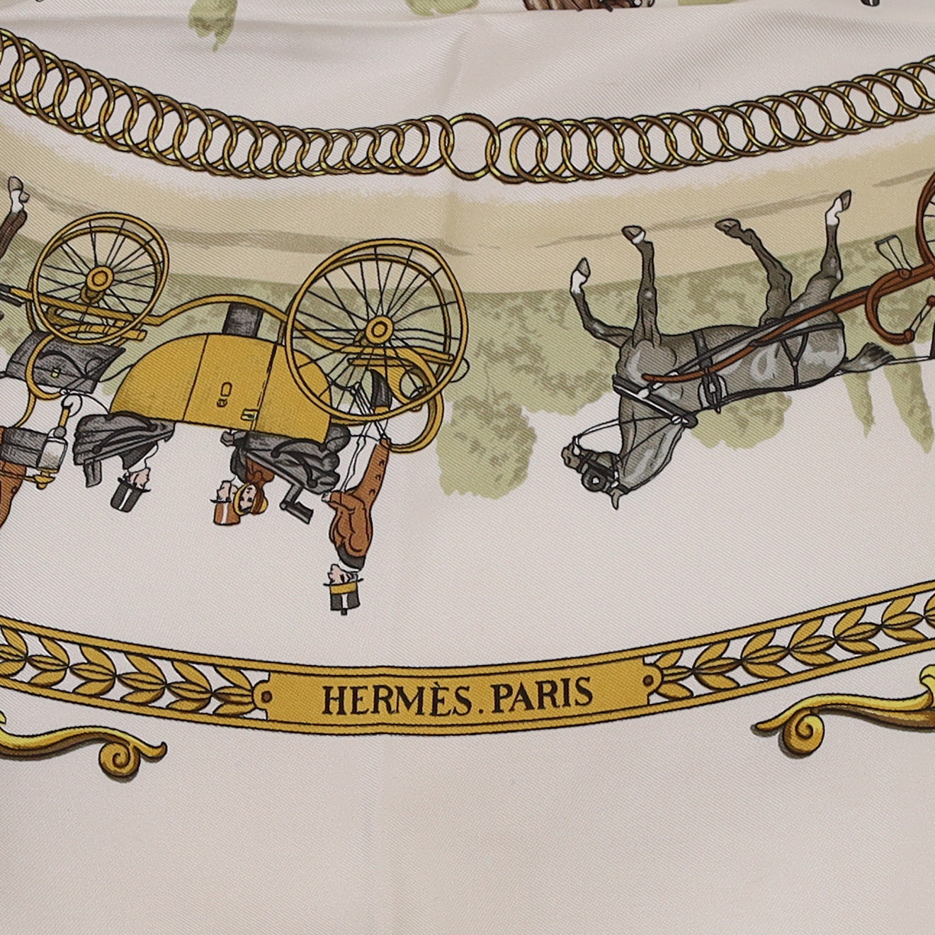 Hermès La Promenade de Longchamps Silk Scarf