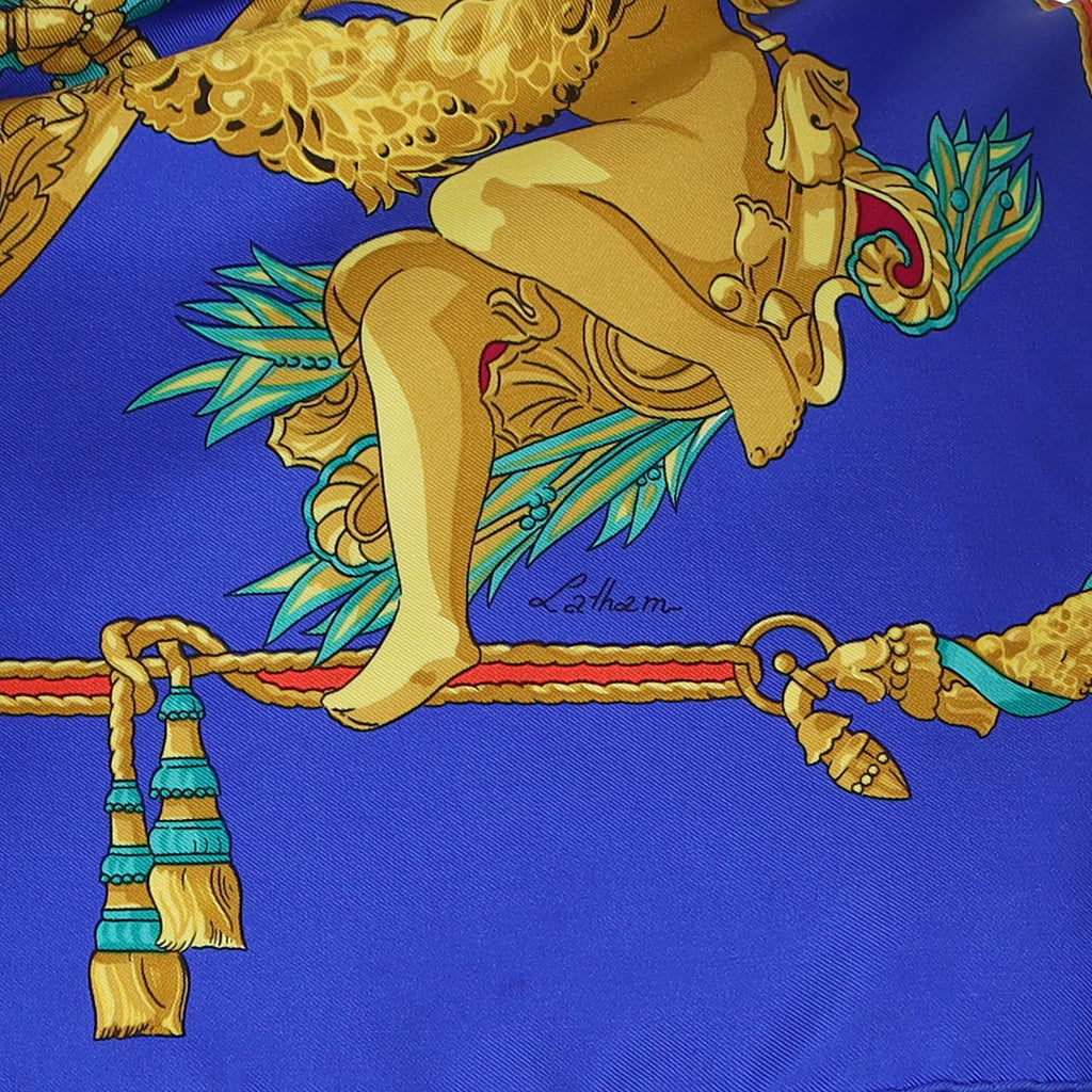 Hermès Hommage a Charles Garnier Silk Scarf