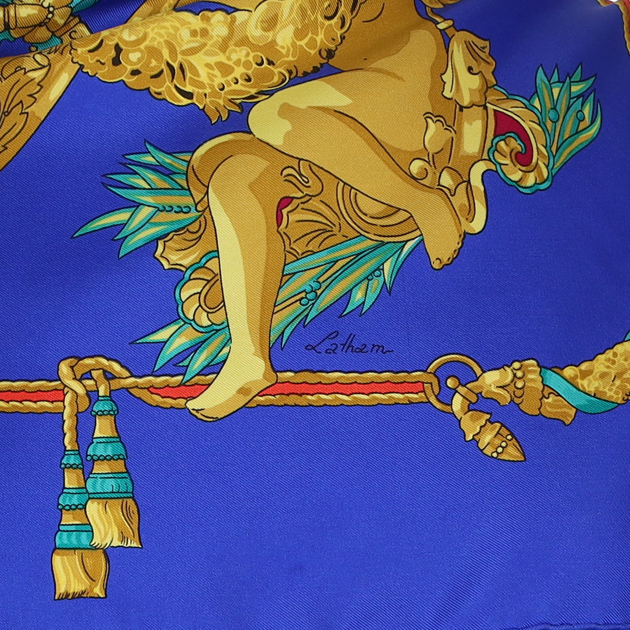 Hermès Hommage a Charles Garnier Silk Scarf