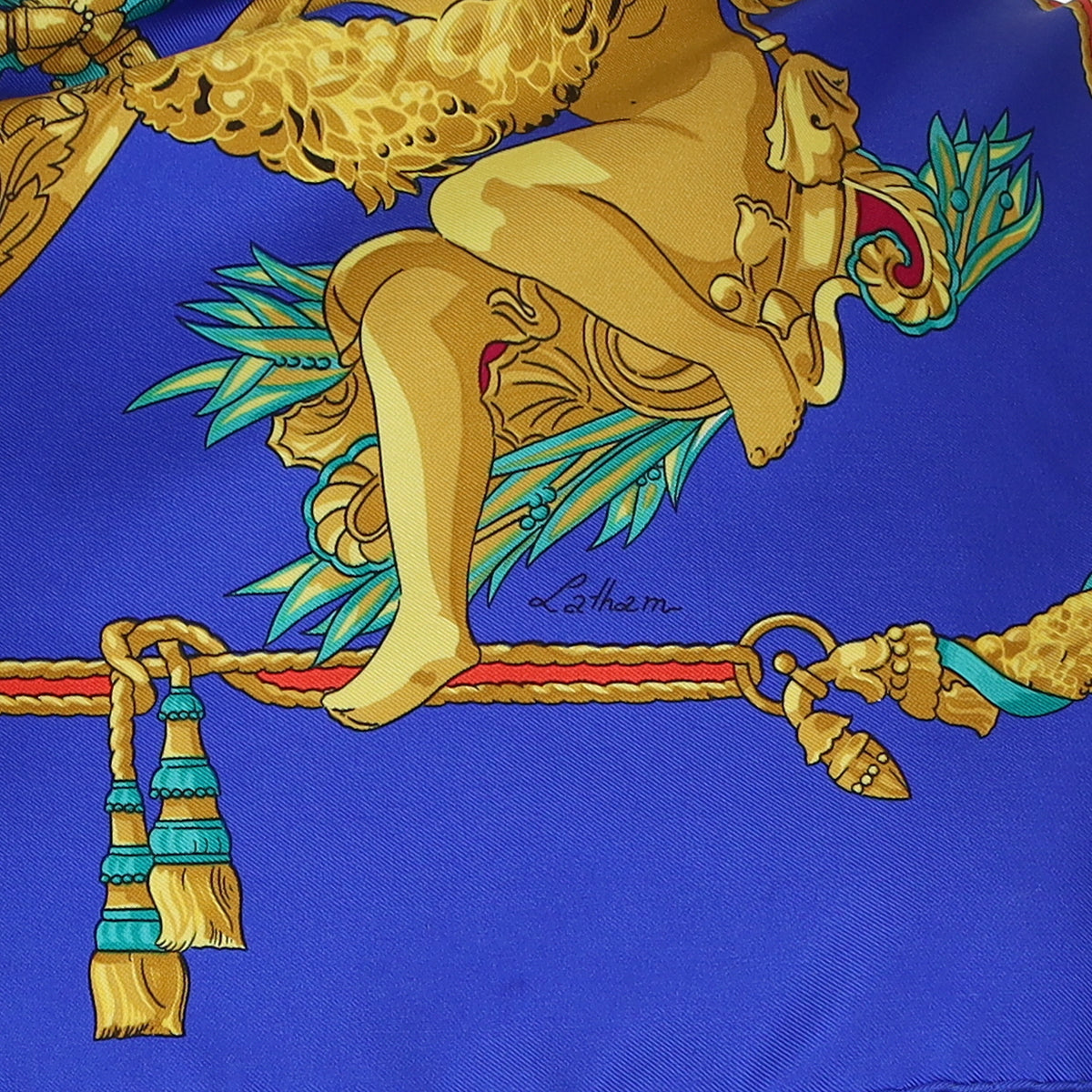 Hermès Hommage a Charles Garnier Silk Scarf