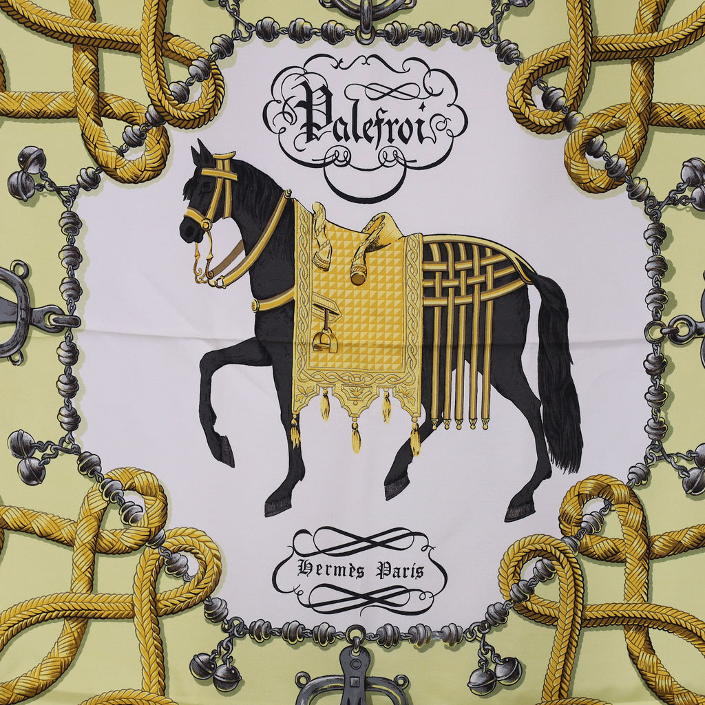 Hermès Palefrois Silk Scarf