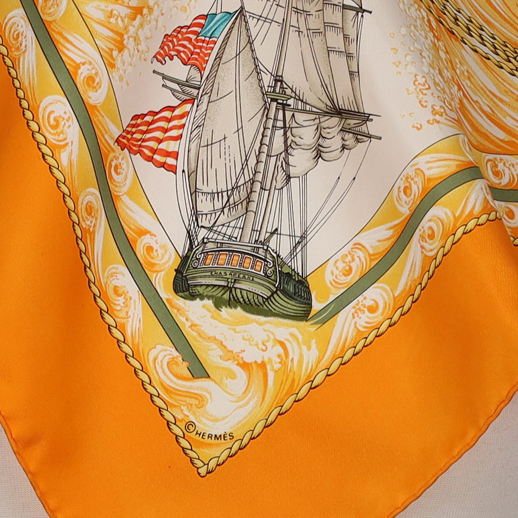 Hermès Vive le Vent Silk Scarf
