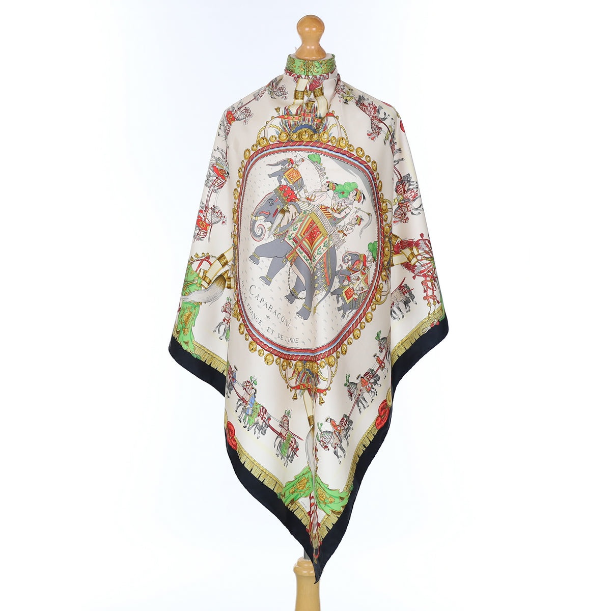 Hermès Caparaçons Silk Scarf
