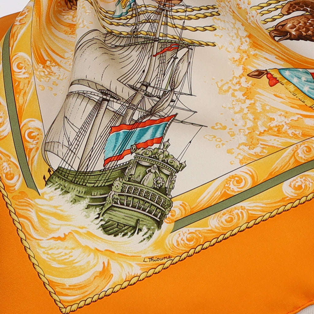 Hermès Vive le Vent Silk Scarf