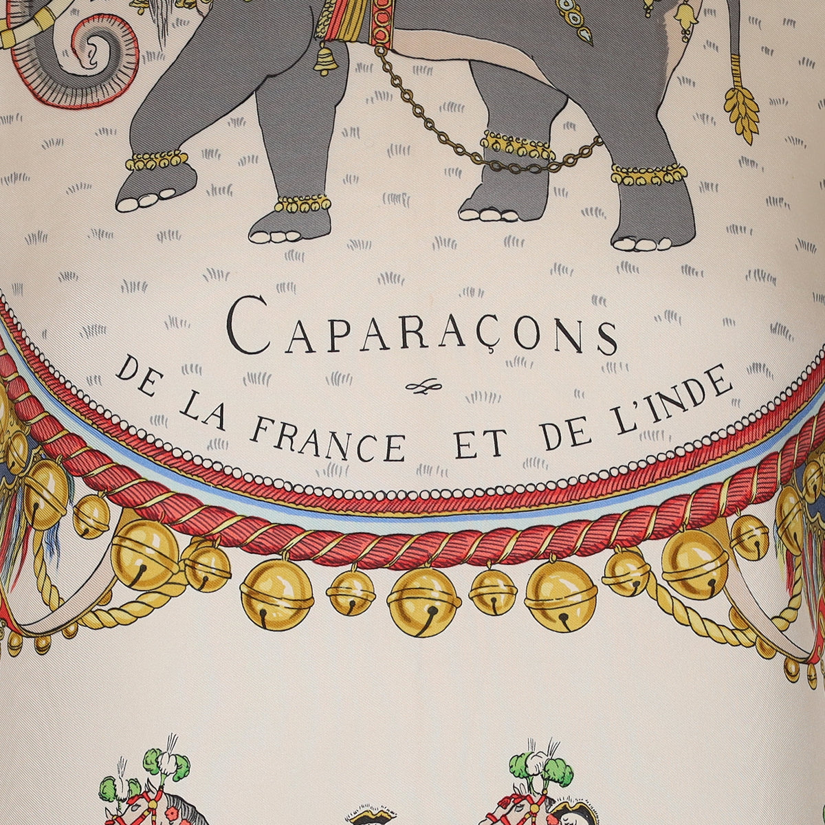 Hermès Caparaçons Silk Scarf