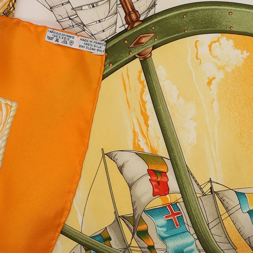 Hermès Vive le Vent Silk Scarf