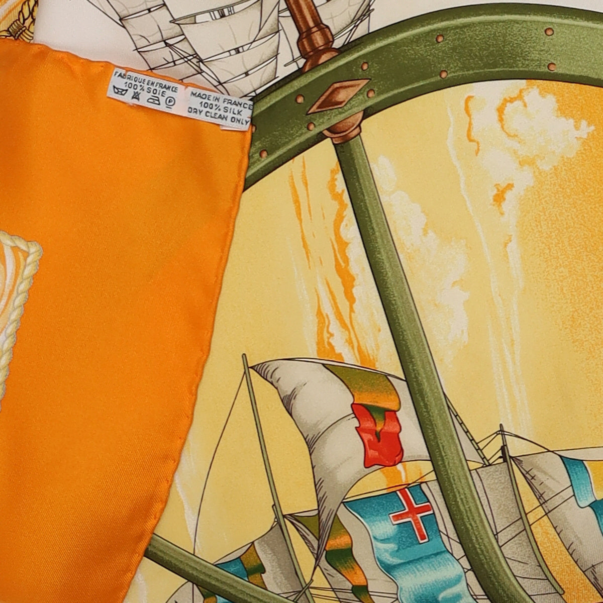 Hermès Vive le Vent Silk Scarf