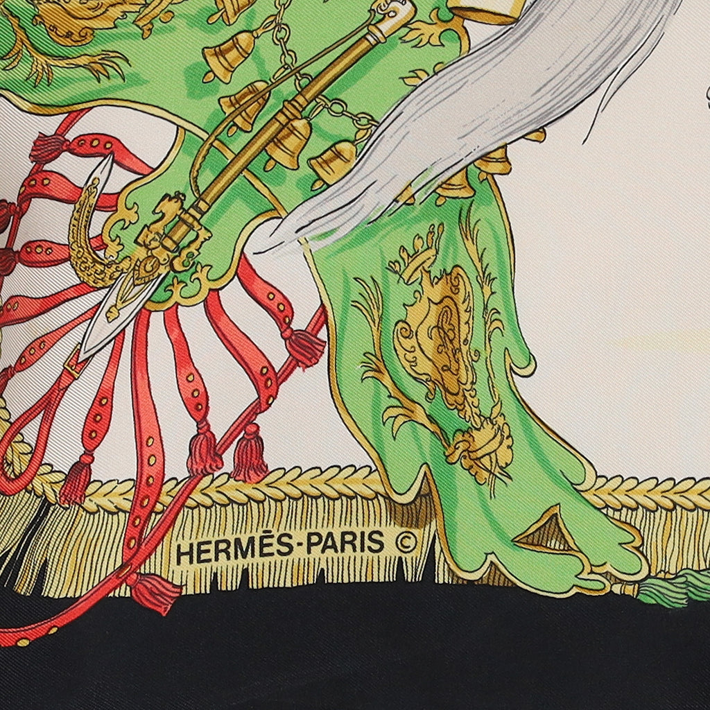 Hermès Caparaçons Silk Scarf
