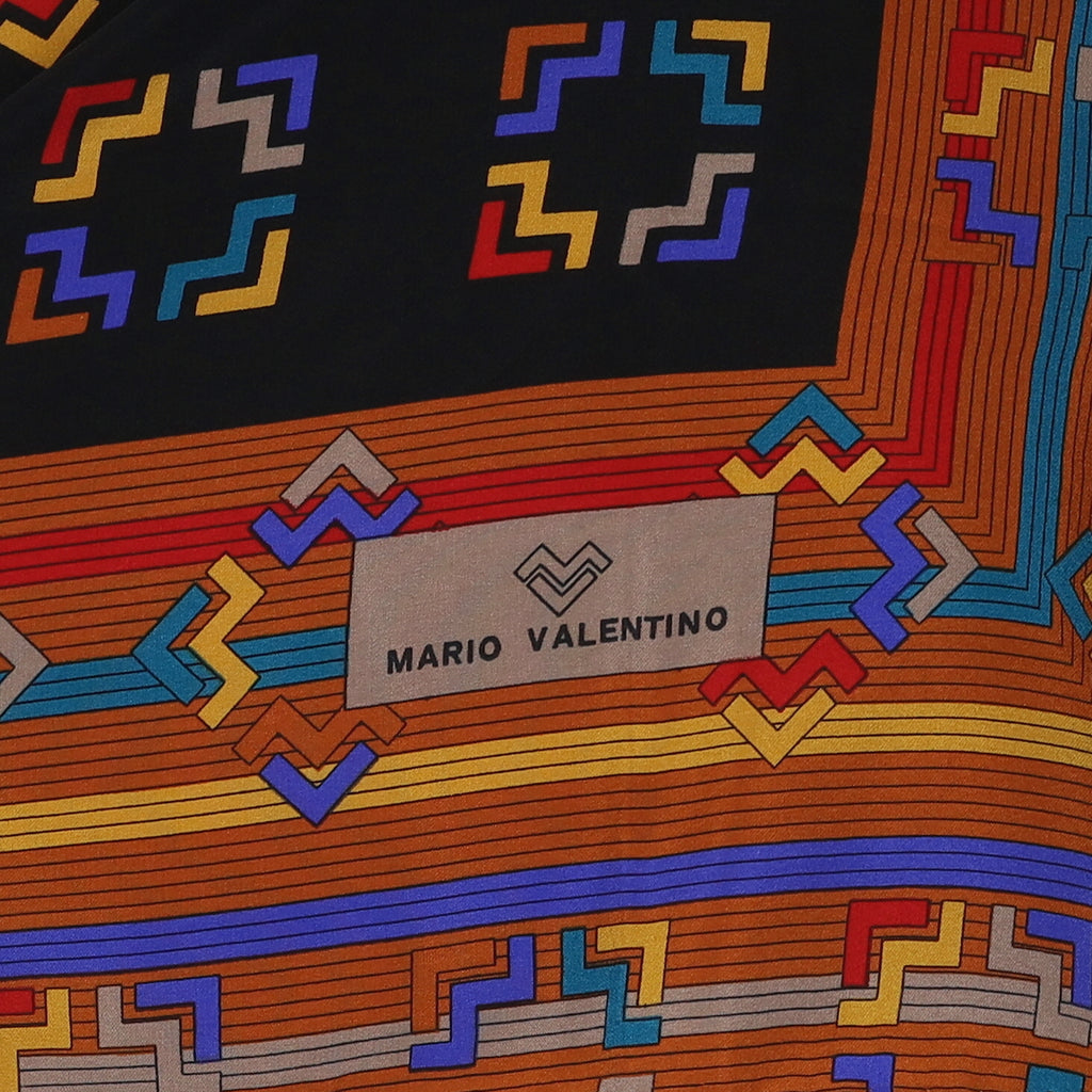 Mario Valentino Multicoloured Silk Shawl