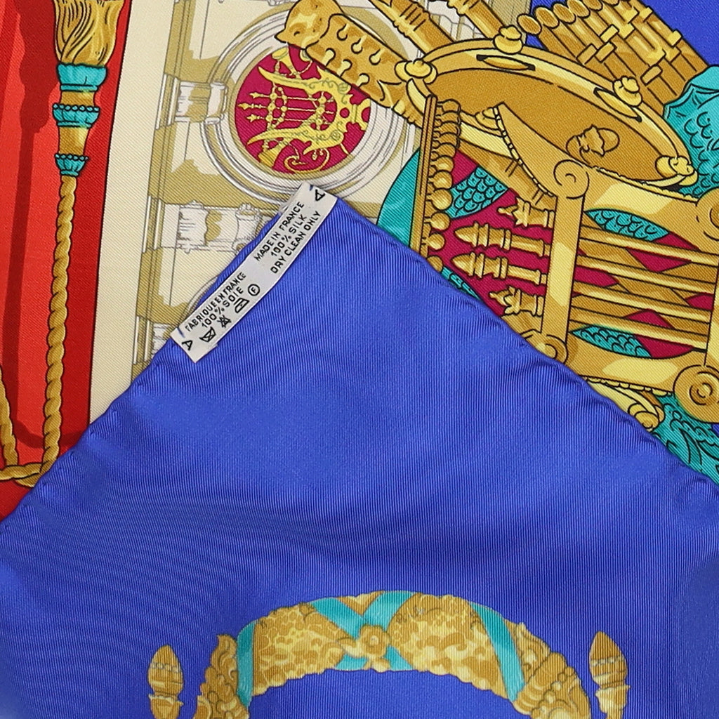 Hermès Hommage a Charles Garnier Silk Scarf