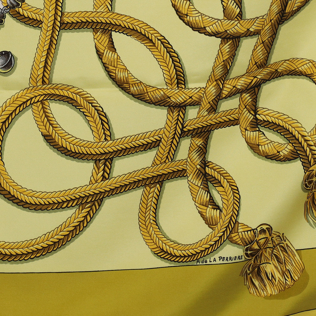 Hermès Palefrois Silk Scarf